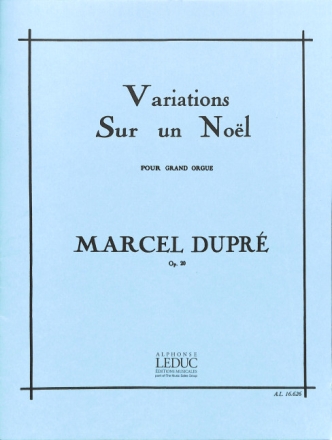 Variations sur un noel op.20 pour orgue
