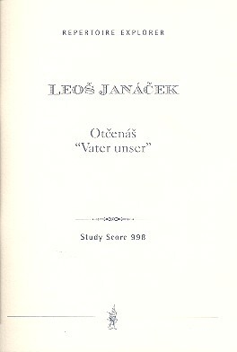 Vater unser f�r gem Chor, Harfe und Orgel Studienpartitur (dt/tschech)