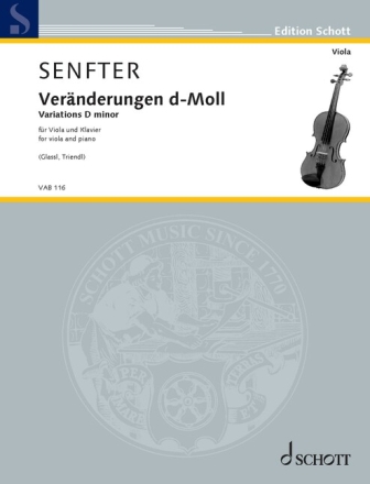 Ver�nderungen d-Moll op. 94 f�r Viola und Klavier