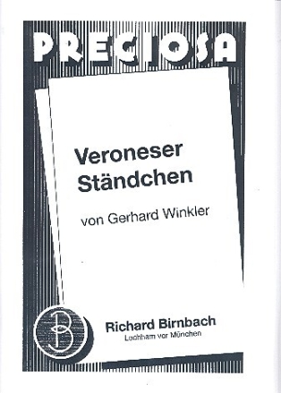 Veroneser St�ndchen: f�r Orchester Direktion und Stimmen