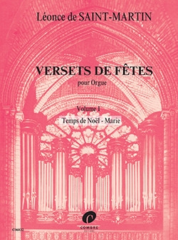 Versets de f�tes Vol.1 pour orgue