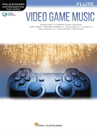 Video Game Music (+Online Audio) for flute