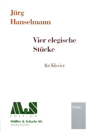 Vier elegische St�cke f�r Klavier