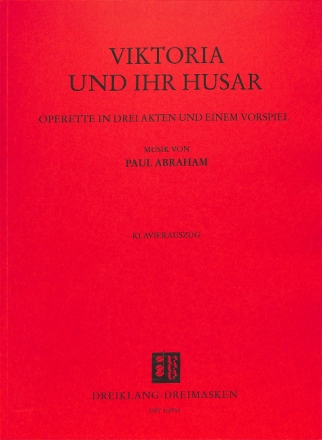 Viktoria und ihr Husar Klavierauszug (dt)