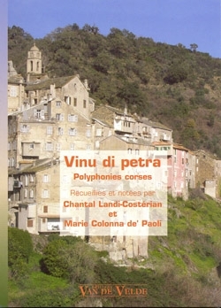 Vinu di petra - Polyphonies corses pour 3 voix partition