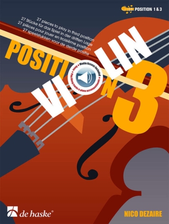 Violin Position Vol.3 (+Online-Audio) f�r Violine (fr/dt/en/nl)
