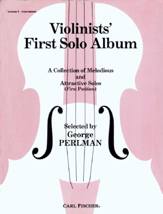 Violinist's first Solo Album vol.2 for violin (1. position) and piano