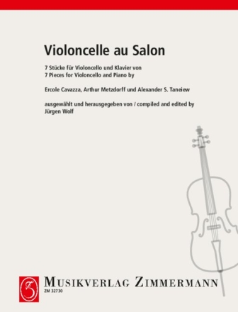 Violoncelle au salon - 7 St�cke f�r Violoncello und Klavier