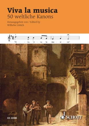 Viva la musica f�r beliebige Gesangsstimmen (chorisch oder solistisch) Chorpartitur