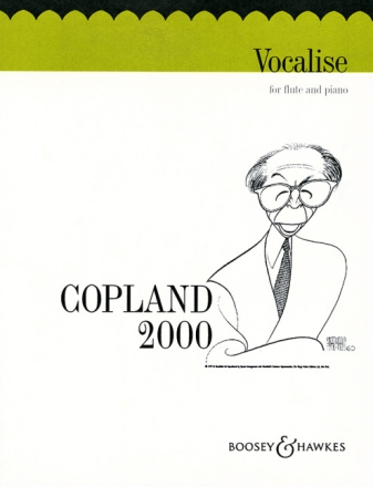 Vocalise for flute and piano
