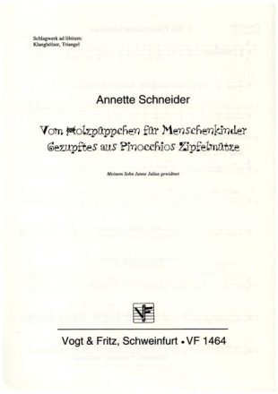 Vom Holzp�ppchen f�r Menschenkinder f�r Zupforchester Schlagwerk (ad lib)