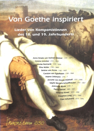 Von Goethe inspiriert f�r Gesang und Klavier