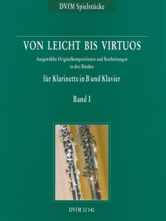 Von leicht bis virtuos Band 1 f�r Klarinette und Klavier