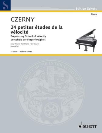 Vorschule der Fingerfertigkeit op.636 f�r Klavier Klavier