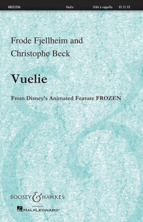 Vuelie for female chorus a cappella (frame drum ad lib) score