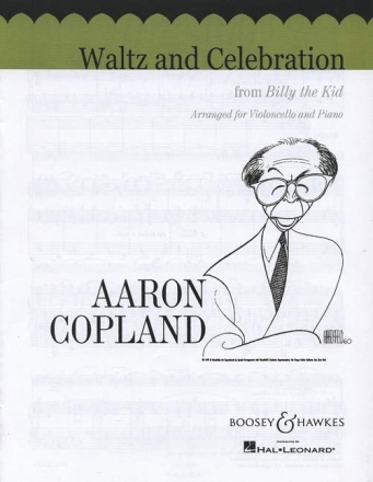Waltz and celebration from Billy the kid for cello and piano