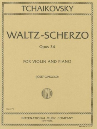 Waltz-Scherzo op.34 for violin and piano