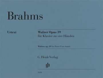 Walzer op. 39  f�r Klavier zu vier H�nden
