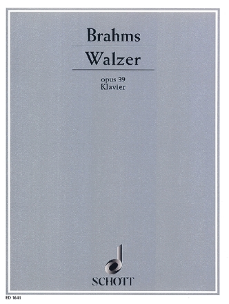 Walzer op. 39 f�r Klavier