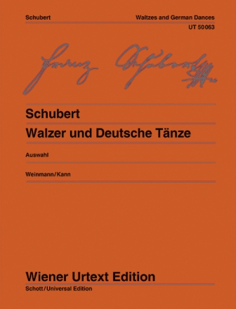 Walzer und deutsche T�nze f�r Klavier