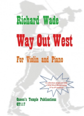 Way out West for violin and piano Partitur und Stimme