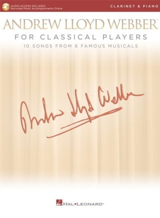Webber for classical Players (+Audio Access) for clarinet and piano