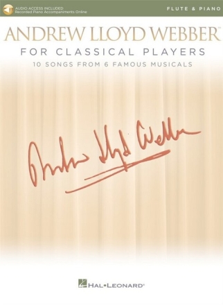 Webber for classical Players (+Online Audio) for flute and piano
