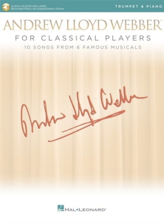 Webber for classical Players (+Online-Audio) for trumpet and piano