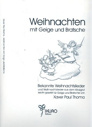 Weihnachten mit Geige und Bratsche f�r Violine und Viola Spielpartitur