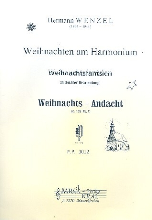 Weihnachts-Andacht op.159,2 f�r Harmonium solo