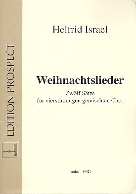 Weihnachtslieder f�r gem Chor a cappella Partitur