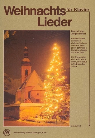 Weihnachtslieder f�r Klavier