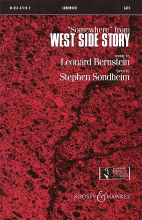 West Side Story f�r gemischter Chor (SATB) und Klavier Chorpartitur