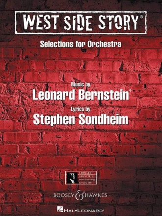 West Side Story f�r Orchester Klavierdirektion und Stimmen
