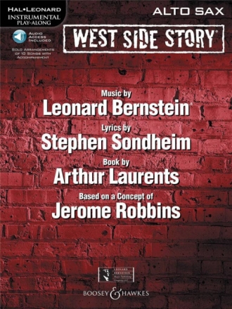 West Side Story - Selections (+Online Audio): for alto saxophone