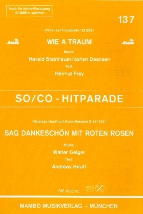 Wie a Traum + Sag dankesc�n mit roten Rosen: f�r Salonorchester