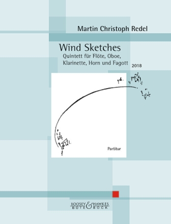 Wind Sketches op. 92 (2018) f�r Fl�te, Oboe, Klarinette, Horn und Fagott Partitur