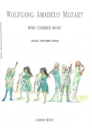 Wolfgang Amadeus Mozart Ed: Andrew Skirrow, Serenade in E Flat K375 for wind octet Partitur und Stimmen