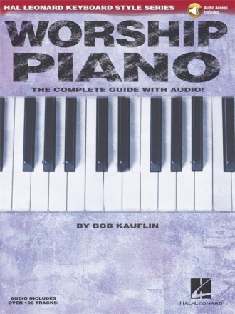 Worship Piano (+Online Audio) for keyboard