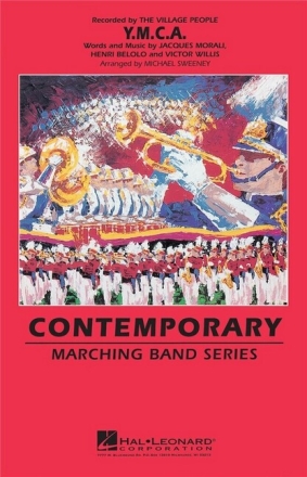 Y.M.C.A. for marching band score and parts