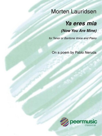 Ya eres m�a for tenor (baritone) and piano