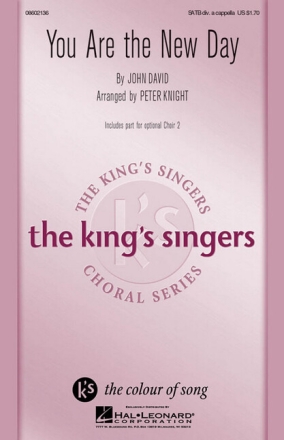 You are the new Day for mixed chorus a cappella score
