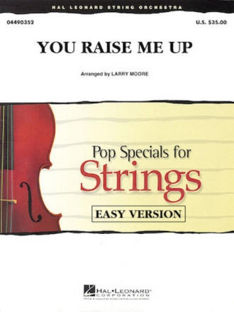 You raise me up for string  orchestra score