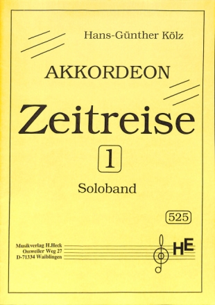 Zeitreise Soloband 1 f�r Akkordeon