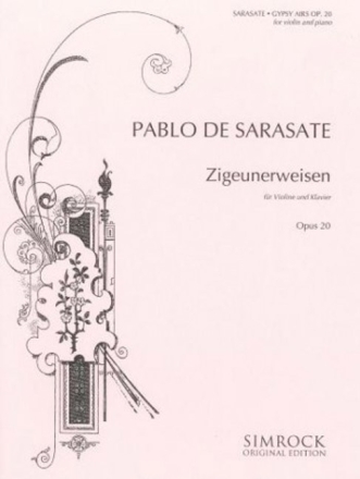 Zigeunerweisen op.20 f�r Violine und Klavier