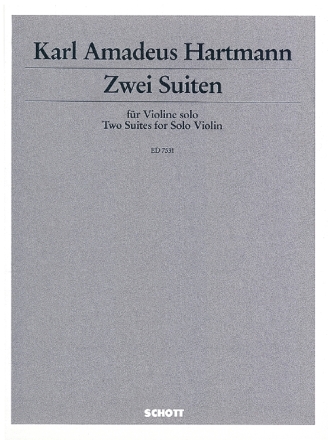 Zwei Suiten f�r Violine
