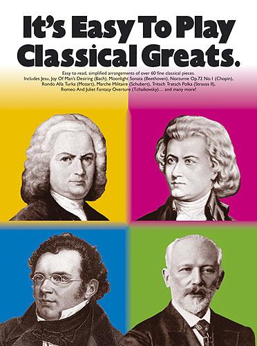 it's easy to play classical greats - for piano
