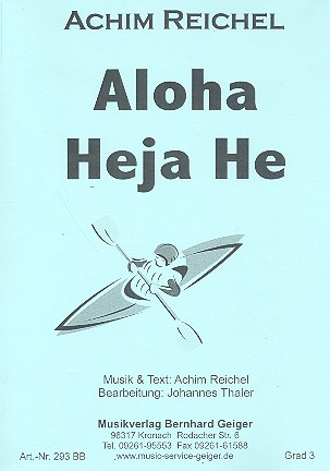 Heja he text und noten aloha Aloha Heja