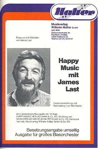 happy music mit james last für blasorchester von james last 62 50