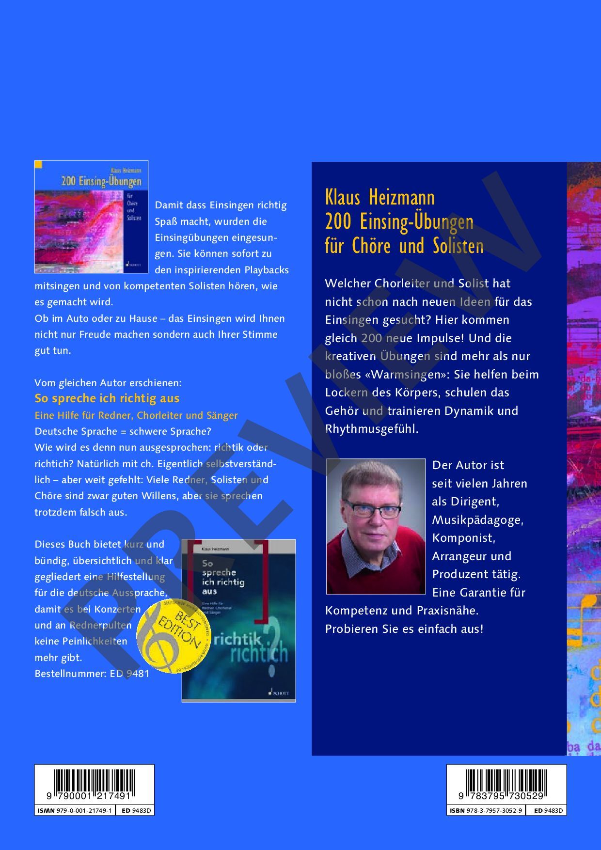 Beispielseite 5 zu 200 Einsing-�bungen (+Online-Audio) f�r Ch�re und Solisten